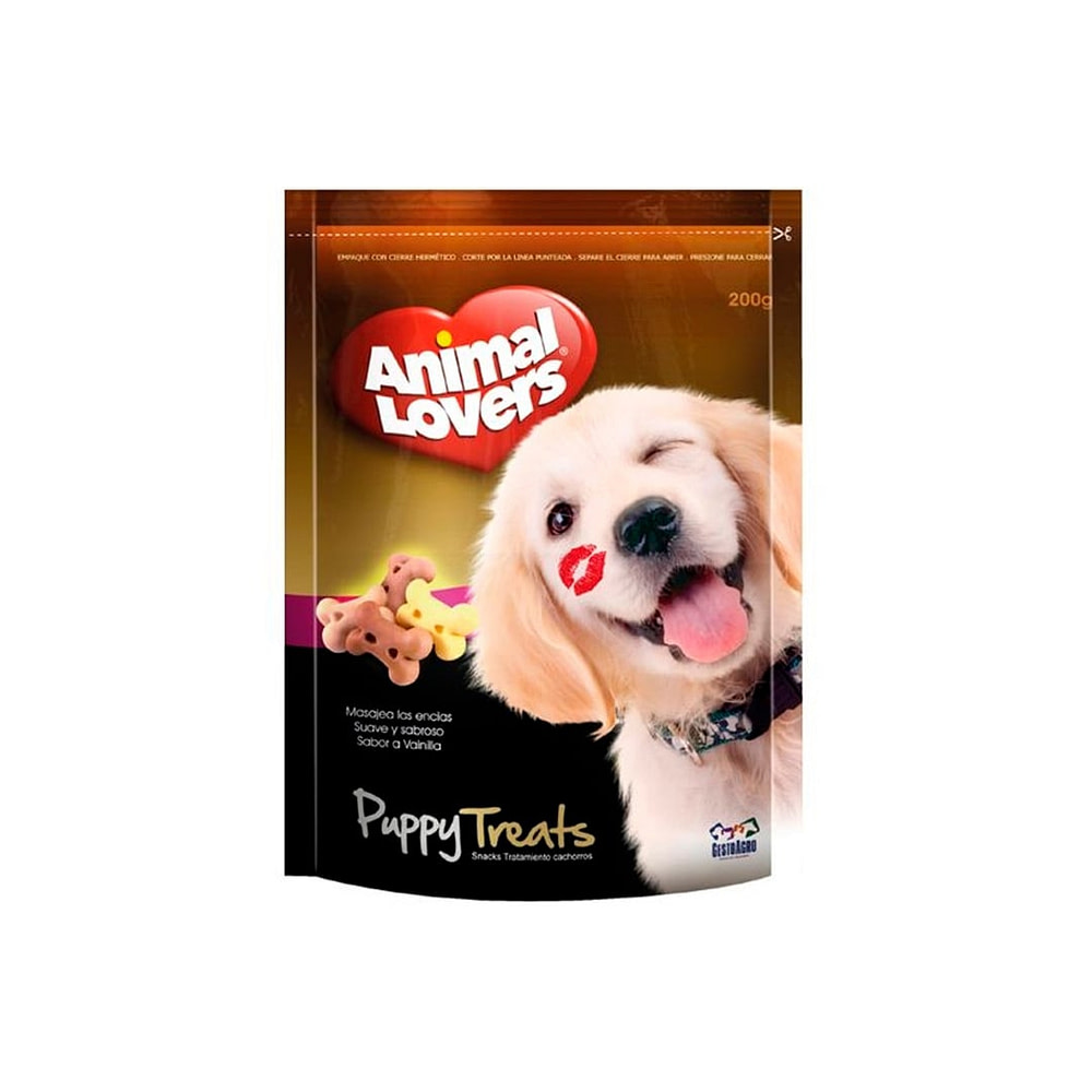 animal lovers puppy treats snack cachorros sabor vainilla snack cachorro masajear encías premio perro cachorros Animal Lovers Puppy Treats