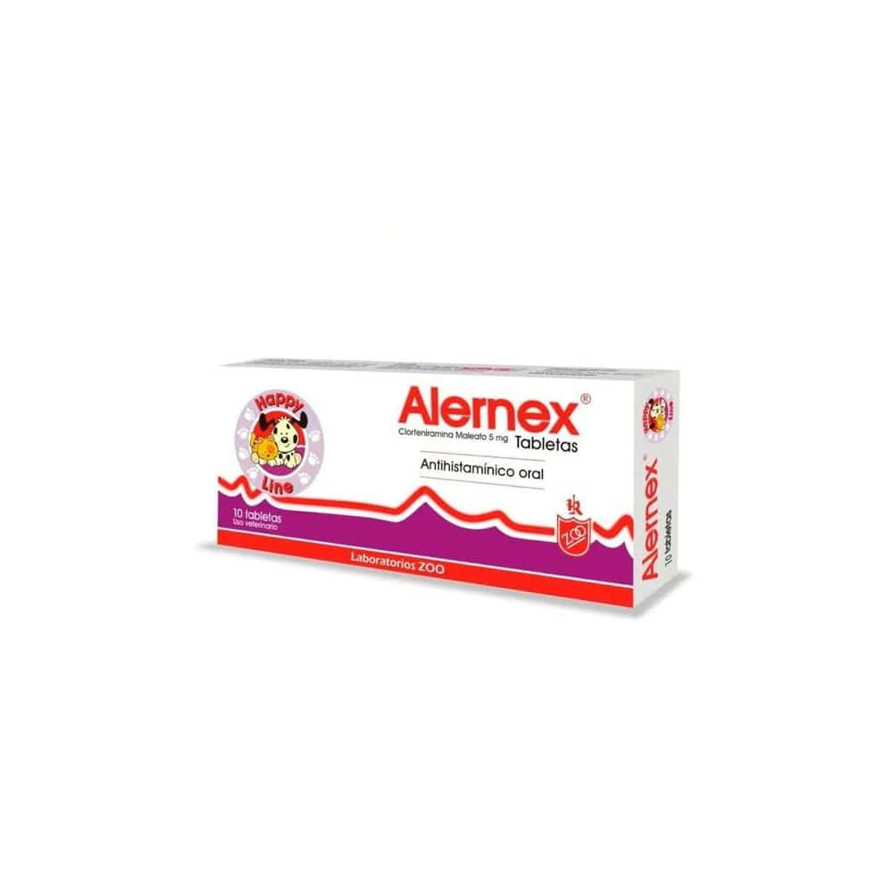 Alernex caja por 10 Tabletas