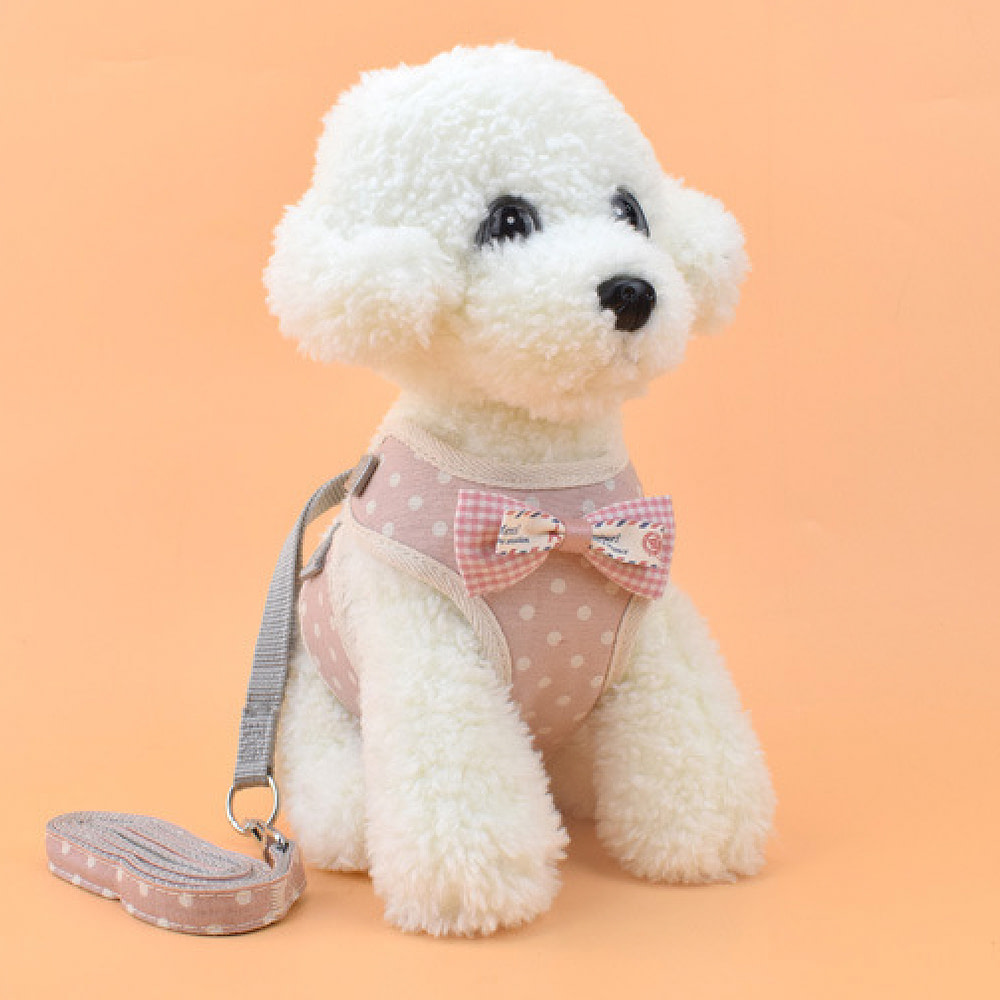 Arnes para Perro o Gato Tipo Chaleco con Corbatin