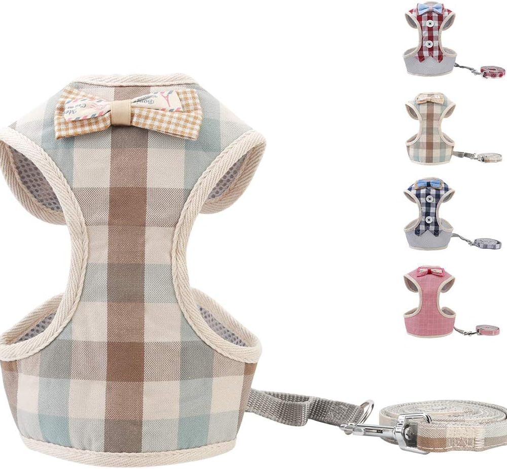 Arnes para Perro o Gato Tipo Chaleco con Corbatin TM