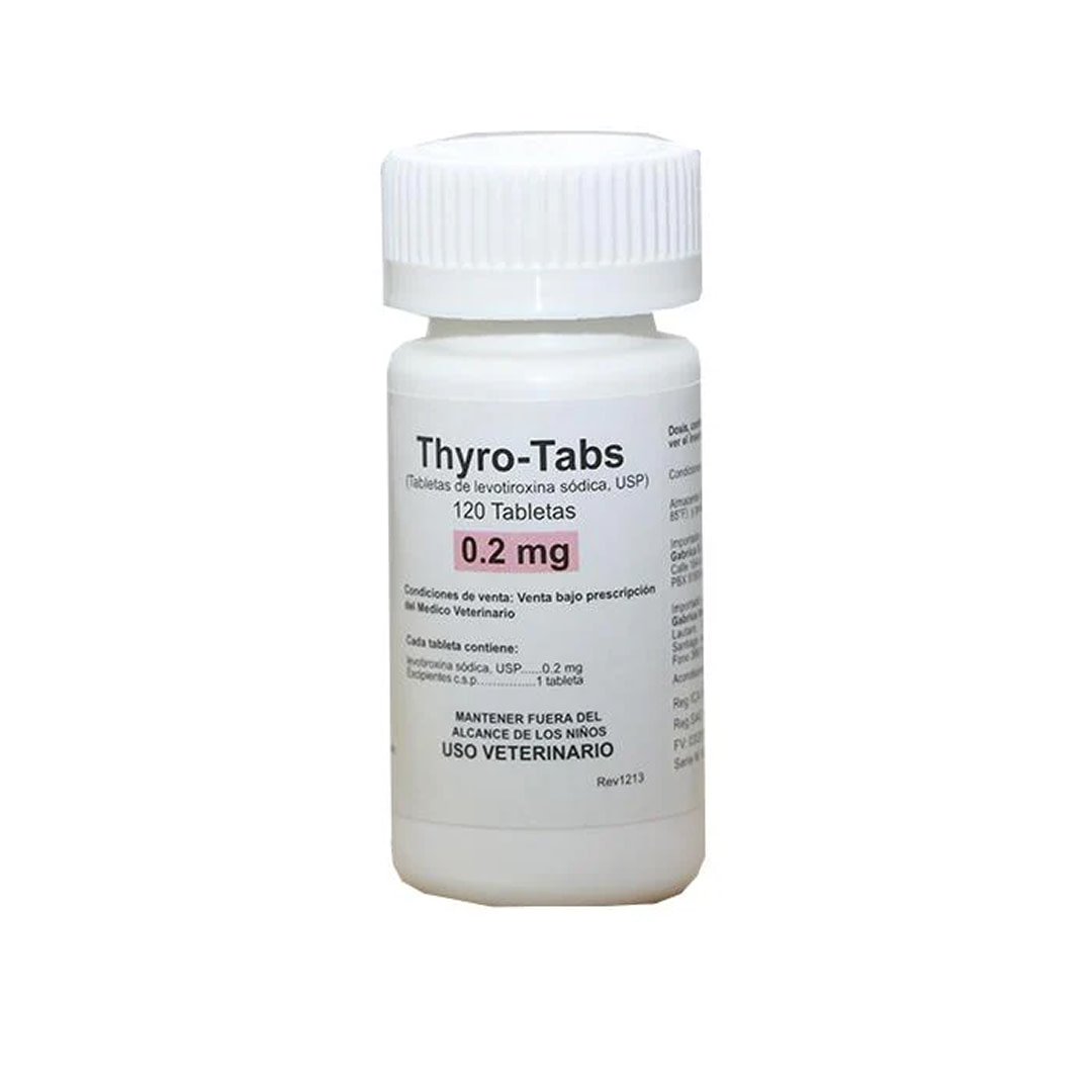 Thyro Tabs 0.2 mg – tratamiento tiroideo perros pequeños