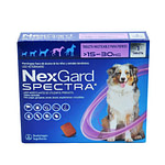 NexGard Spectra masticable 15.1–30 kg