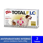Total F LC para perros de 10 hasta 20 kg – Antiparasitario interno Holliday