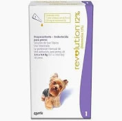 Antiparasitario Revolution 2.6 a 5.0 Kg de peso