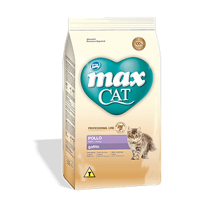 Comida Para Gato Max Cat Professional Line Kitten Frango 1