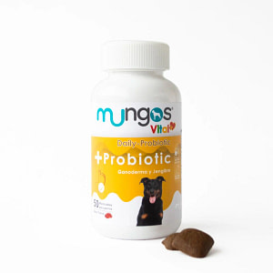mungos probióticos para perros frasco