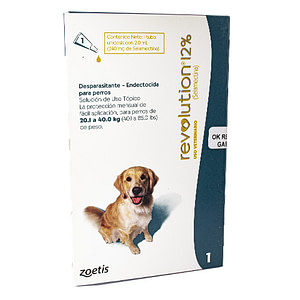 Antiparasitario Revolution 20.1 a 40.0 Kg de peso