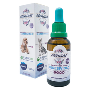 Esencias Flores Bach Agresividad 30 ml para perros y gatos