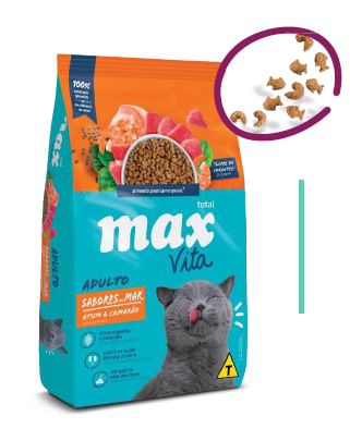 Max Vita Gato Adulto  Sabores  De Mar Atun Y Camaron 1 Kg
