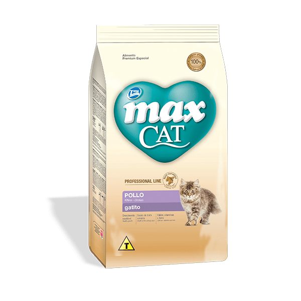 Comida Para Gato Max Cat Professional Line Kitten Frango 1